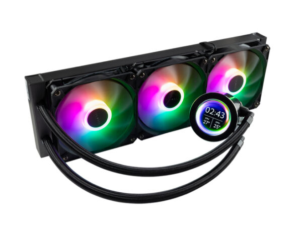 Tecware Eclipse 360 ARGB LCD AIO - Black TWCO-EC360-LCBK
