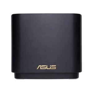 ASUS ZenWiFi AX Mini (XD4) Black (1 PACK) Whole Home Mesh WiFi 6 System up to 4800 sq ft & 25+ devices, AiMesh, Lifetime Free Internet Security, Parental Controls, Easy Setup