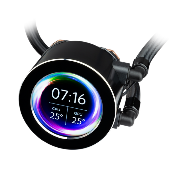 Tecware Eclipse 240 ARGB LCD AIO - Black TWCO-EC240-LCBK - Image 2