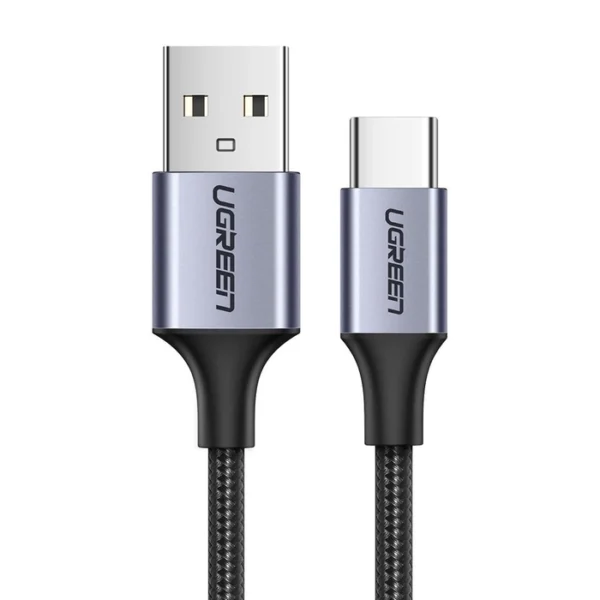 Ugreen USB 2 to USB-C Data Cable, Fast Charging+ Data Transfer, 5V3A Fast charge,TPE Jacket+Nylon Br - Image 2