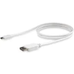 STARTECH CDP2DPMM1MW Startech USB-C to DP (M/M) cable - 1m/3ft - white