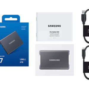 Samsung MU-PC4T0T/WW Samsung T7  Portable SSD 4TB-Black
