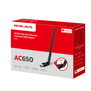 TP-Link MERCUSYS MU6H AC650 High Gain Dual-Band Wi-Fi USB Adapter