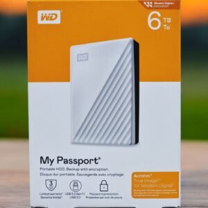 Western Digital WDBR9S0060BWT-WESN My Passport - 6TB (White) USB 3.2 Gen 1