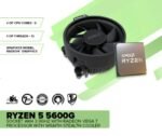 AMD RYZEN 5 5600G, with Wraith Stealth Cooler