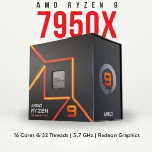 AMD Ryzen? 9 7950X 16-Core, 32-Thread Unlocked Desktop Processor