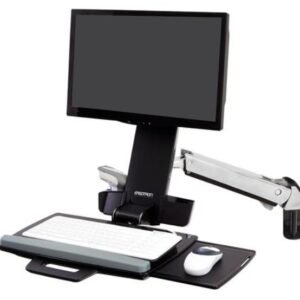 Ergotron 45-266-026 StyleView Sit-Stand Combo Arm
