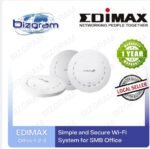 EDIMAX CAP300 Edimax 2x2 N300 Ceiling-Mount PoE Access Point