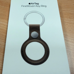 Apple MT2L3FE/A AirTag FineWoven Key Ring - Taupe
