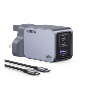 UGREEN 25872 UGREEN Nexode Pro X755 65W PD GaN Fast Charger (2C1A) with 100W USB-C to USB-C Cable