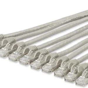 StarTech N6PATCH3GR10PK Startech 3 ft Gray Cat6 UTP Snagless Patch Cable - 10 Pack