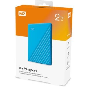 Western Digital WDBYVG0020BBL-WESN My Passport - 2TB (Sky) USB 3.2 Gen 1