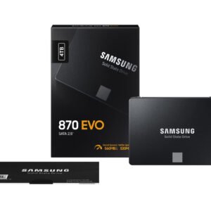 Samsung MZ-77E4T0BW Samsung 870 EVO 2.5"SATA Internal SSD 4TB