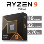 AMD Ryzen 9 9950X 4.3 GHz 16-Core AM5 Processor 100-100001277WOF CPU 3122