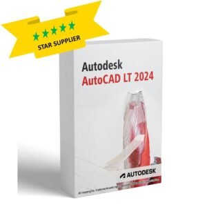 AUTODESK AUTOCAD LT 2024 (NON-PERPETUAL LICENSE) COMMERCIAL NEW SINGLE-USER ANNUAL SUBSCRIPTION (ELE