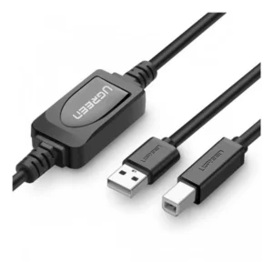 Ugreen USB 2.0 Active A to B Printer Cable 10M Black