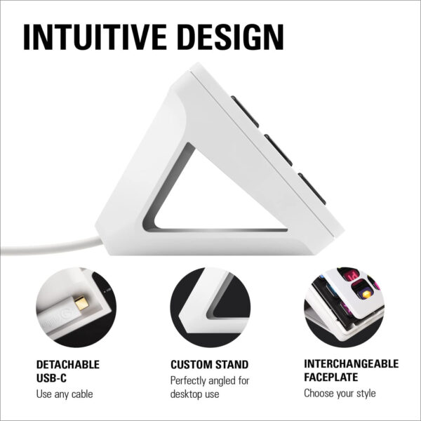 Elgato Stream Deck MK.2 15 Customizable LCD Keys - 10GBA9911 (White) - Image 3