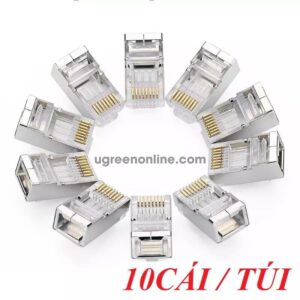 Ugreen cat 6 shielded metal connector 10pcs/bag