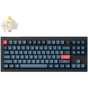 Keychron V3 Max TKL Custom Wireless Mechanical Keyboard, 2.4GHz/Bluetooth/USB-C 3-Mode RGB, QMK/VIA