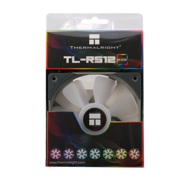 THERMALRIGHT TL-RS12-ARGB(5V)*1 PWM COOLING FAN 120MM - Image 4