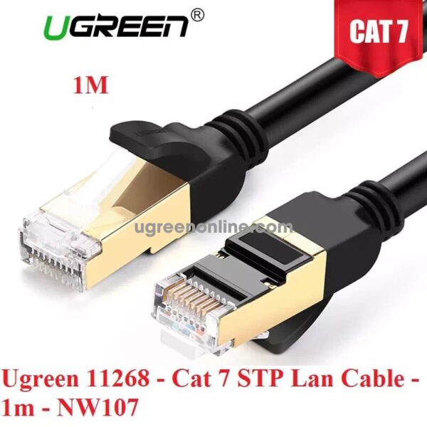 Ugreen cat 7 STP lan cable 1M, AWG 26 - Image 2