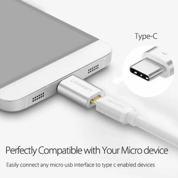 Ugreen USB-C Male to Micro USB Female Adapter with Aluminum Case ** - Image 3
