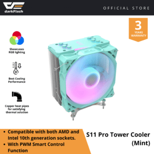 DarkFlash S11 PRO Tower Cooler Mint