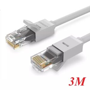 Ugreen 3m CAT 6 UTP Cable Round type - Grey **