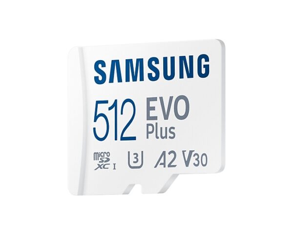 SAMSUNG 512GB EVO PLUS microSD with adapter - Image 2