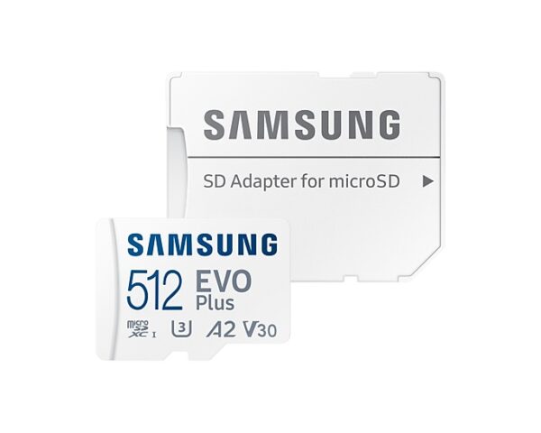 SAMSUNG 512GB EVO PLUS microSD with adapter - Image 3