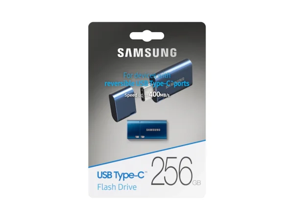 SAMSUNG MUF-256DA/APC TYPE C PLUS USB FLASH DRIVE - 256GB BLUE - Image 3