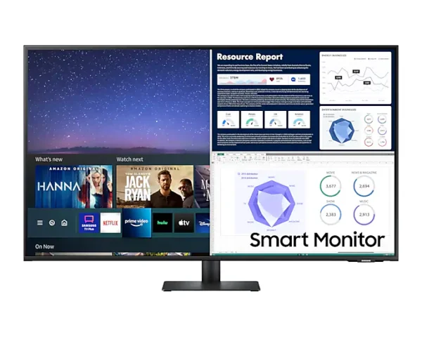 SAMSUNG LS43AM702UEXXS 43" SMART MONITOR