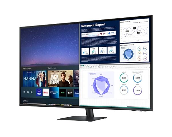 SAMSUNG LS43AM702UEXXS 43" SMART MONITOR - Image 4