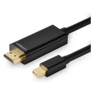 Ugreen Mini dp 1.2 male to hdmi cable black 4K, 1.5m