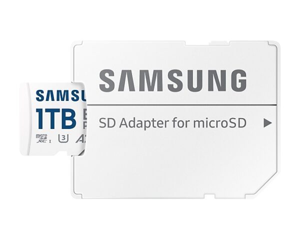 SAMSUNG 1TB EVO Plus MicroSDXC Card with SD Adaptor, Class 10 UHS-I U3 160MB/s -  MB-MC1T0SA/EU - Image 3