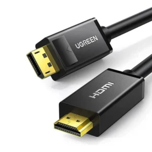 Ugreen DP Male to HDMI Male cable, 4K@30hz,3m