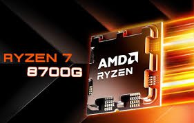 AMD Ryzen 7 8700G, with Wraith Spire Cooler 4.2GHz CPU 3109