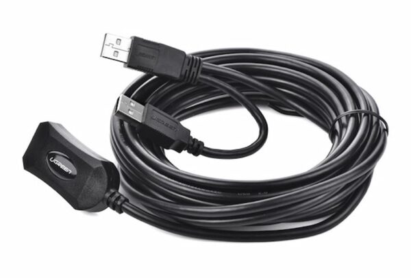 Ugreen USB2.0 Active Extension Cable 5M with USB for Power - Image 2