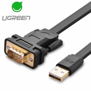 Ugreen USB 2.0 to DB9 RS232 cable, 1m - FTDI Chipset