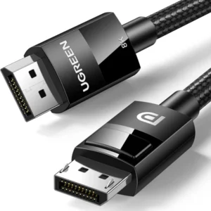 Ugreen DP 1.4 Male To Male Cable, 32.4Gbps Bandwidth, Multi-Layer Protection, 2m