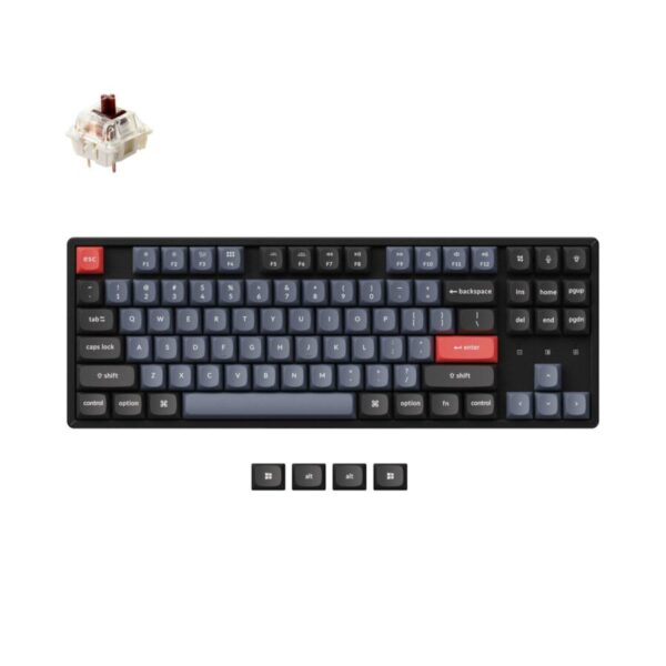 Keychron K8 Pro RGB Hotswap Aluminum - Gateron G Pro Brown Switch (A)