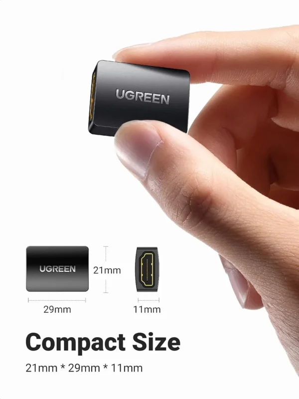 UGREEN 20107 HDMI FEMALE TO FEMALE COUPLER - Image 2
