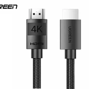 UGreen HD119-40107 25M 4K 30Hz Male to Male Braided HDMI Cable - Black