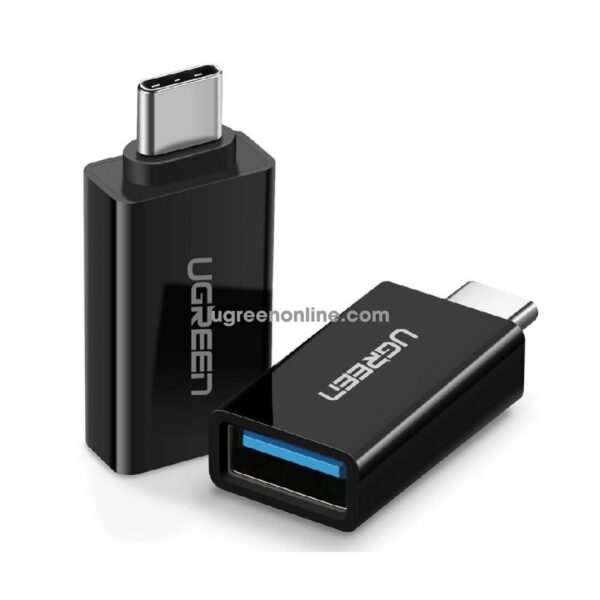 Ugreen Type C to USB 3.0 A Female adaptor - Black - Image 3