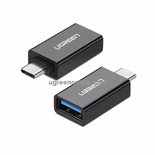 Ugreen Type C to USB 3.0 A Female adaptor - Black - Image 4