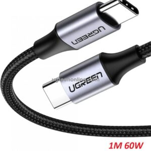 Ugreen USB C 2.0 to USB C Cable, 60W Type-C PD Fast Charging Cord Compatible with Samsung Galaxy Not
