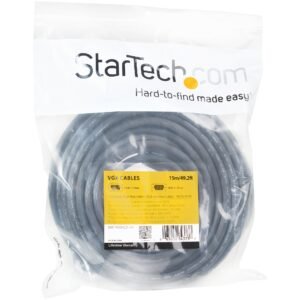 Startech MXTMMHQ15M Startech 15m Coax High Res Monitor VGA Cable - HD15 M/M