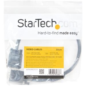 Startech MXTMMHQ50CM Startech Coax High Res VGA Monitor Cable - HD15 to HD15