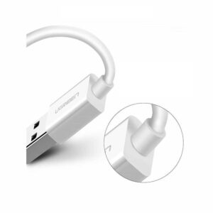 Ugreen USB A Male to 3.5mm Male Ipod Charging Cable White