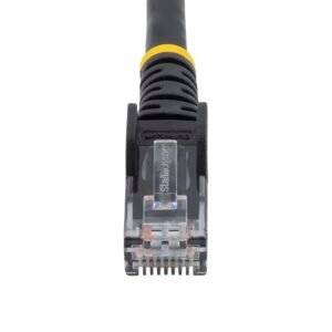 StarTech N6PATC5MBK Startech 5 m Black Cat6 UTP Snagless Patch Cable